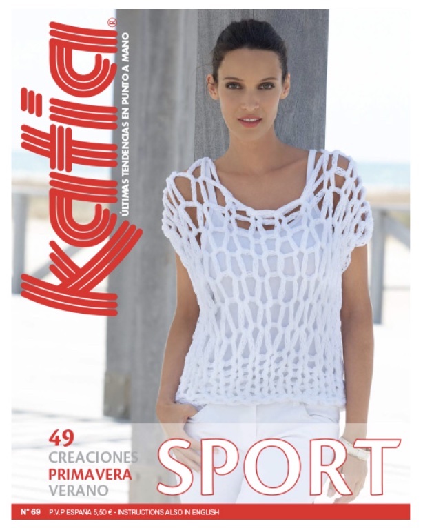Журнал с моделями для вязания  Katia SPORT №69 
