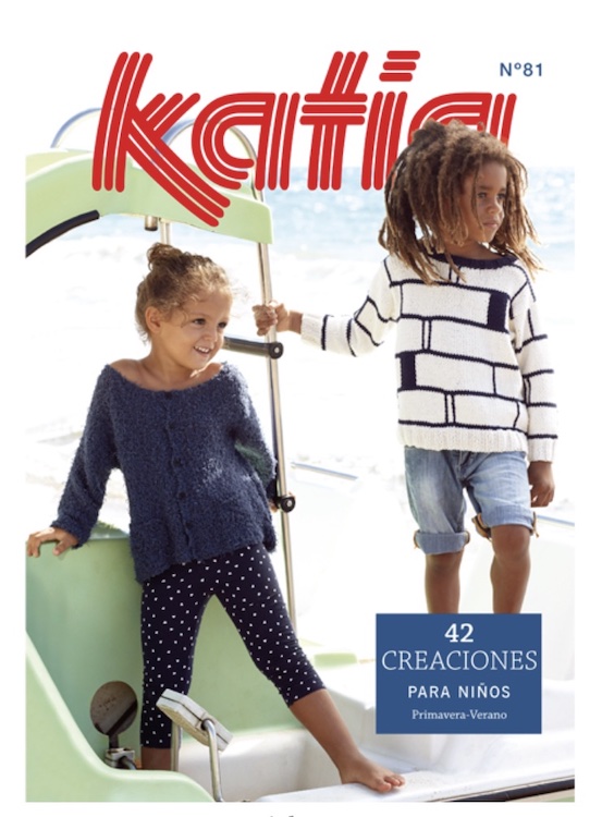 Журнал с детскими моделями для вязания  Katia KIDS №81 