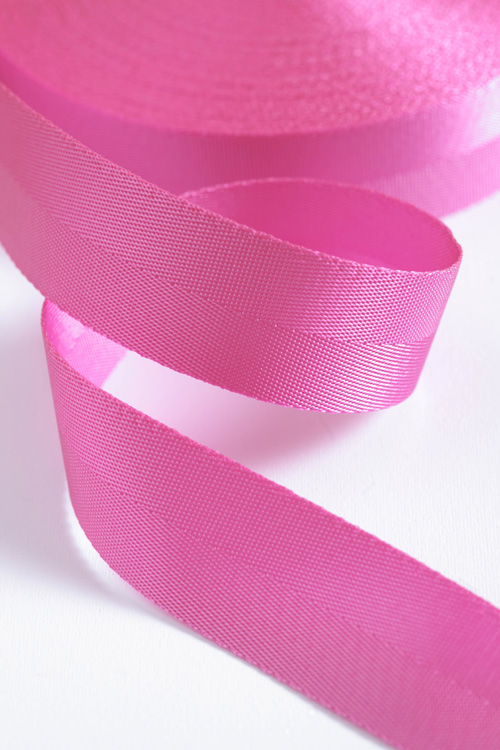 Стропа (ременная лента) розовая, 35 мм 
