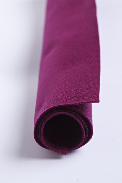 Лист фетра Hemline, цвет пурпурный 