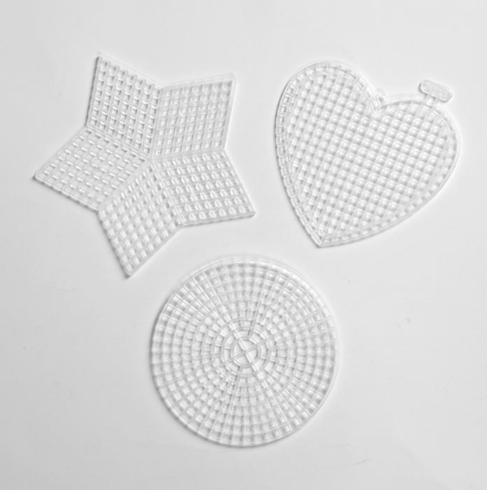 Канва пластиковая прозрачная, форма "маленький круг" 