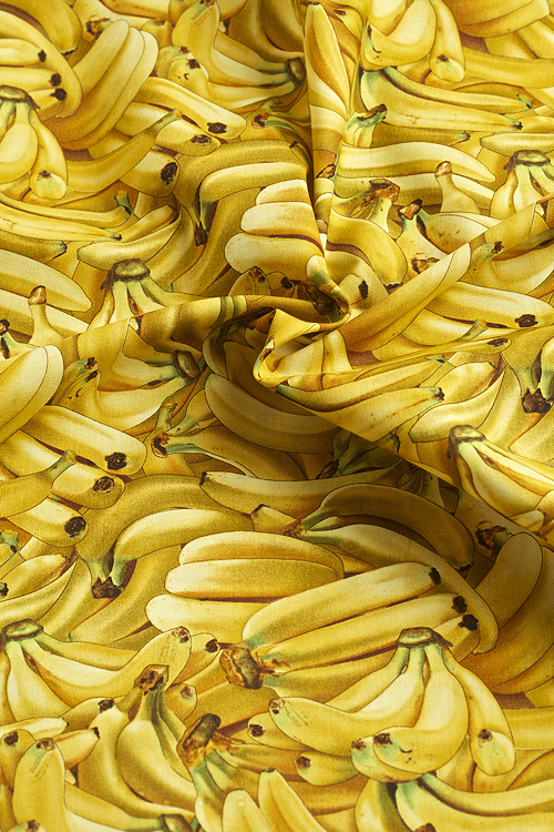 Ткань "Бананы" 
