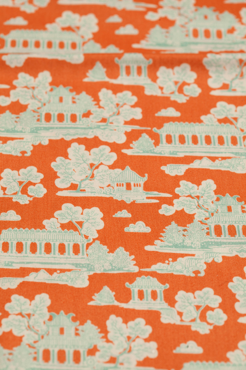 Ткань Tilda "Sunny Park" оранжевая 
