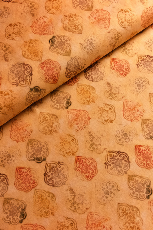 Ткань "County Fair" медальоны на светлом 