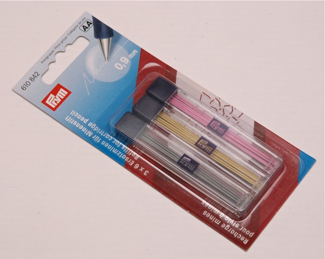 Запасные графиты для механического карандаша, 3 цвета 