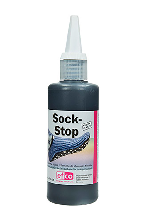 Краска текстильная с противоскользящим эффектом 3d "sock-stop", темно-серая 