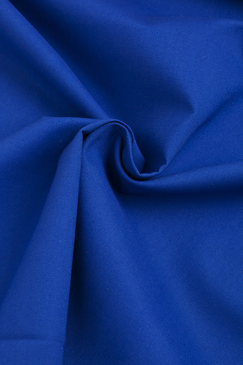 Ткань однотонная цвет ярко-синий 