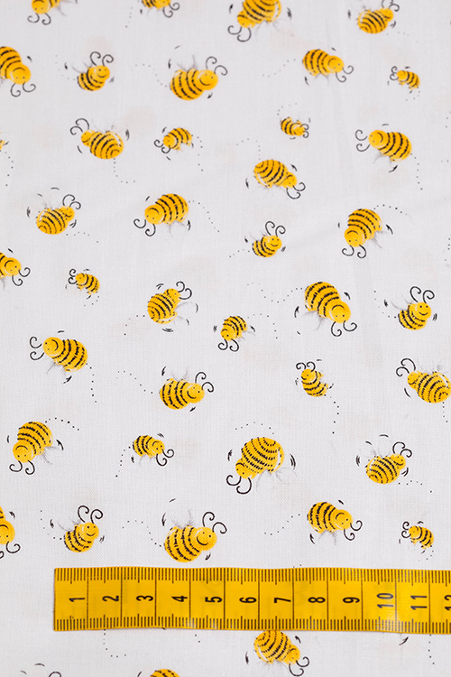 Ткань "Веселые Пчелы" 
