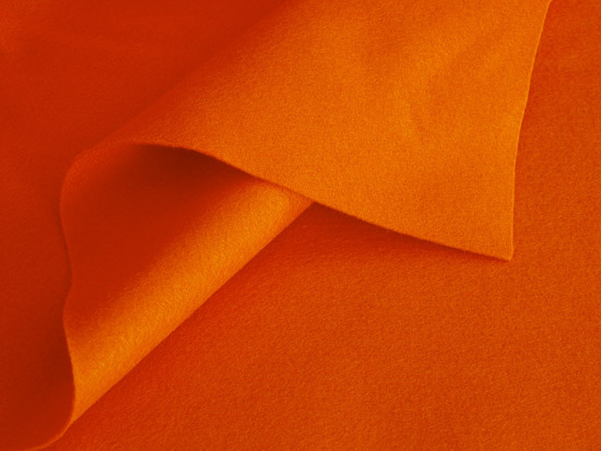 Испанский фетр, цвет оранжевый 