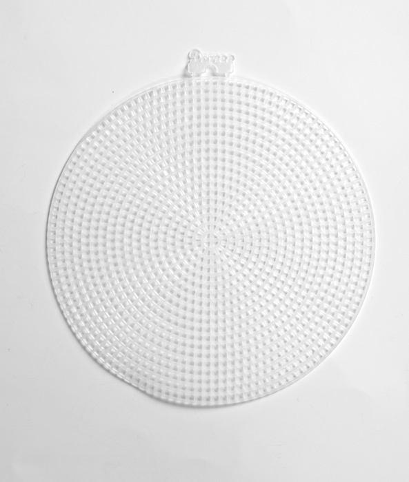 Канва пластиковая прозрачная, форма "большой круг" 