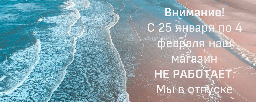 До 4 февраля магазин не работает