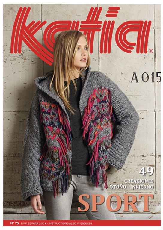 Журнал с моделями для вязания  Katia SPORT №75 
