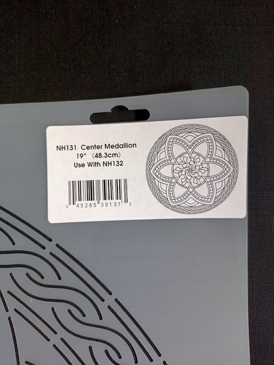 Шаблон для стежки "Center Medallion" 