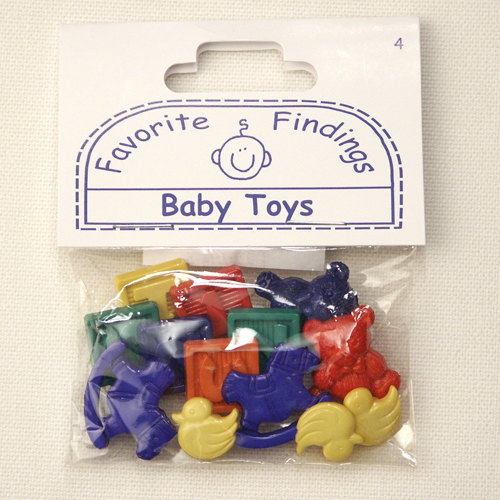 Декоративные пуговицы "Baby Toys". 