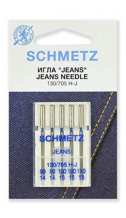 Иглы Schmetz набор Jeans 