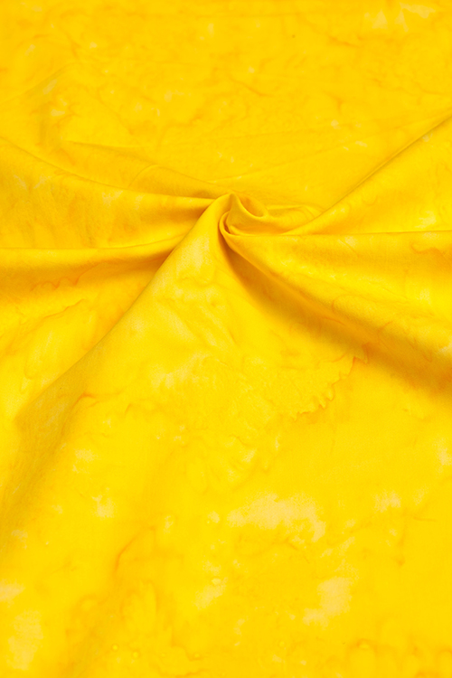 Ткань батик "BeColourful", цвет "Bright Yellow" 