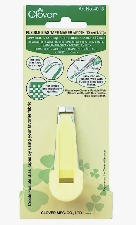 Устройство для косой бейки Clover,12 мм 